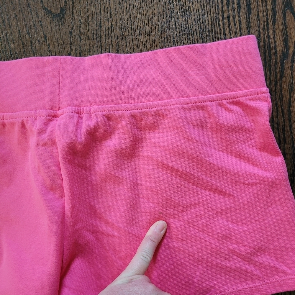 OP Pink Drawstring Waist Casual Short Shorts Size Junior's Medium 7/9 - Picture 7 of 7